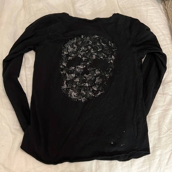 Zadig and Voltaire skull long sleeve - Picture 1 of 6